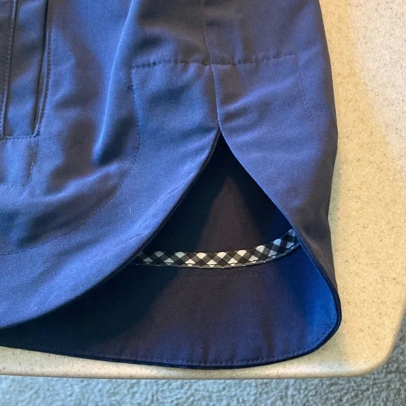 LOFT Navy Hooded NWT Jacket Women Size Large Petite - Picture 6 of 12